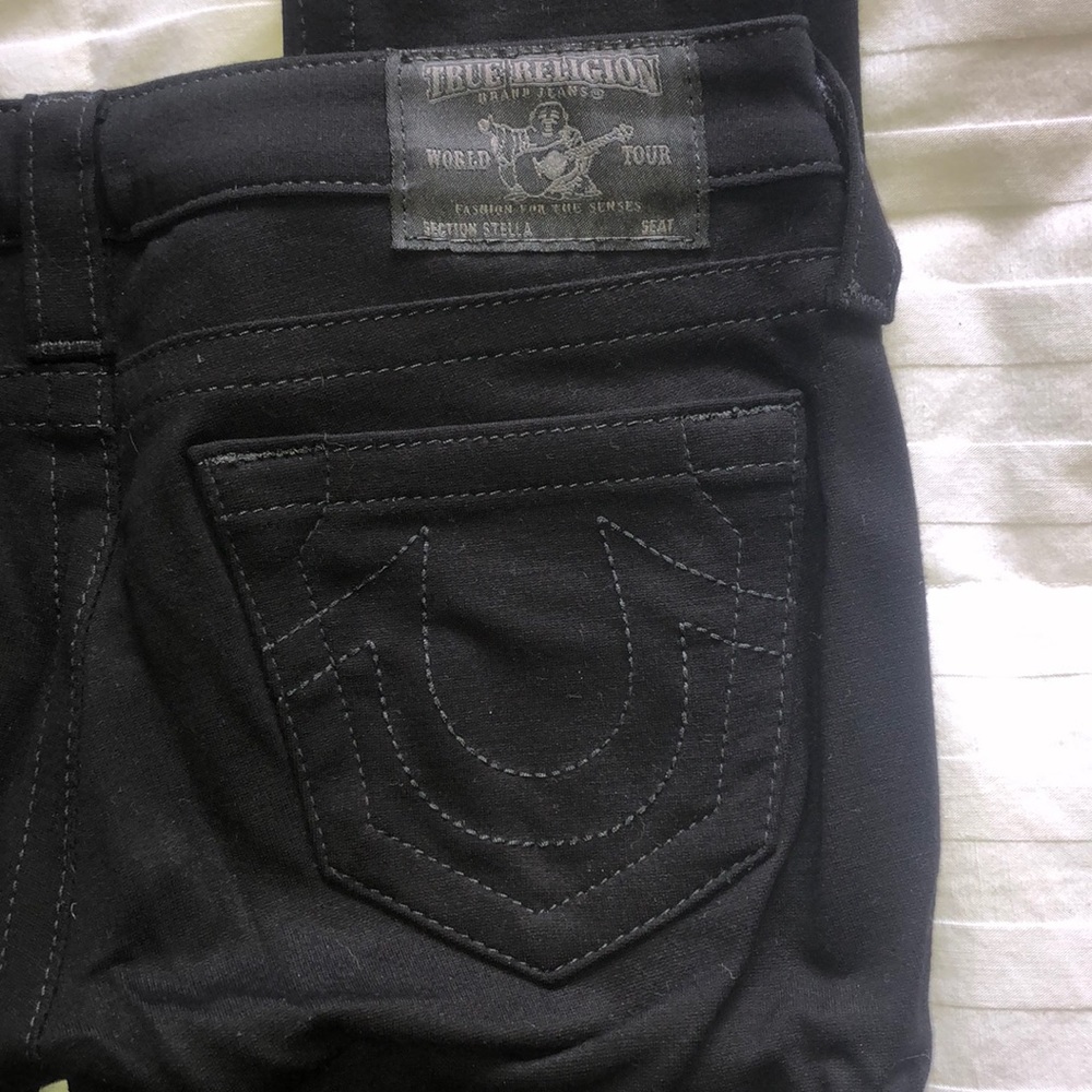 NWOT True religion jeans black